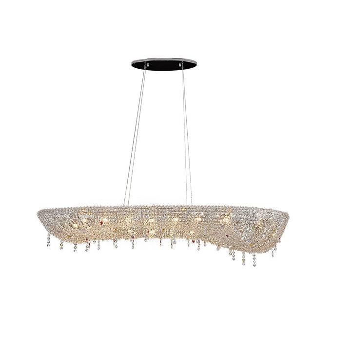 Modern Round Crystal Chandelier - Vakkerlight