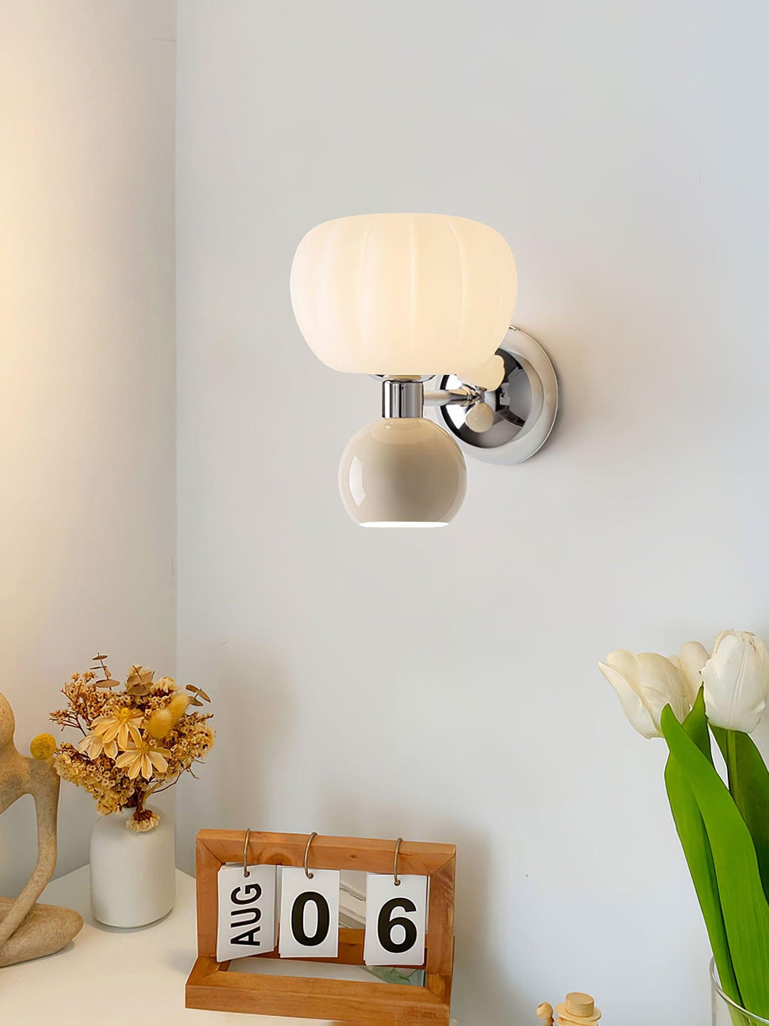 Moderno Cream Sconce - Vakkerlight