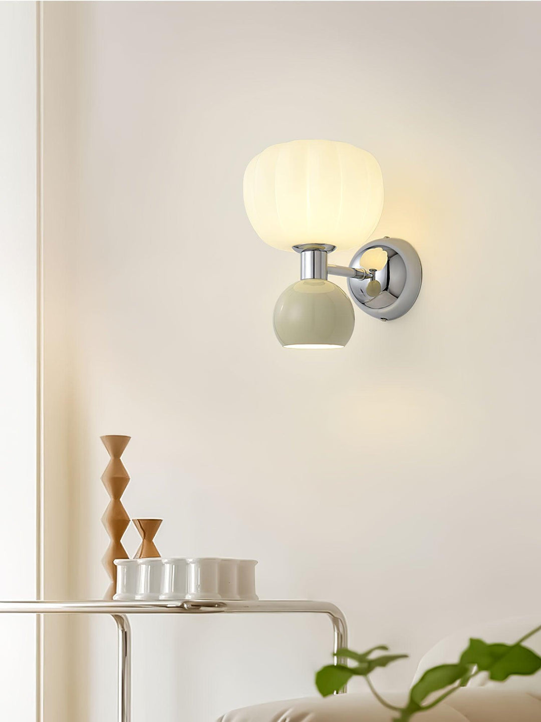 Moderno Cream Sconce - Vakkerlight