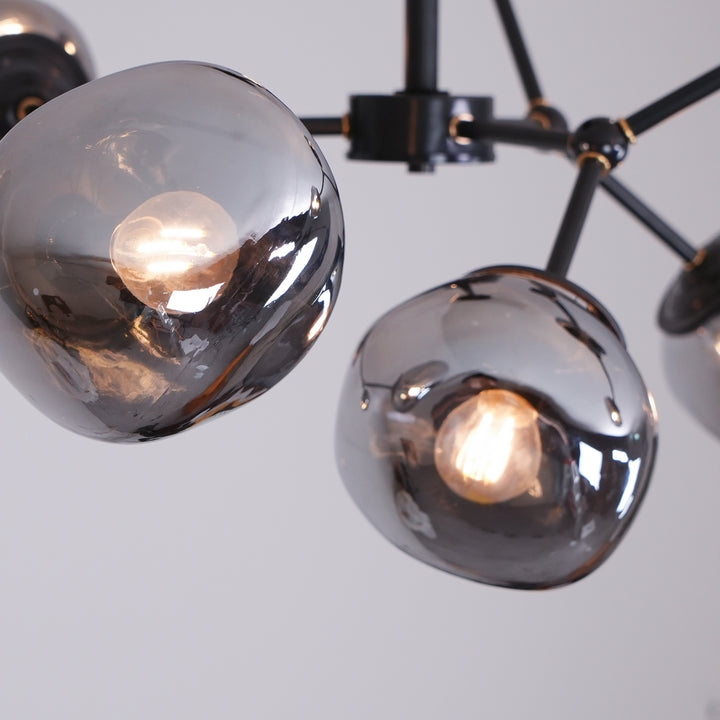 Molecular Glass Chandelier