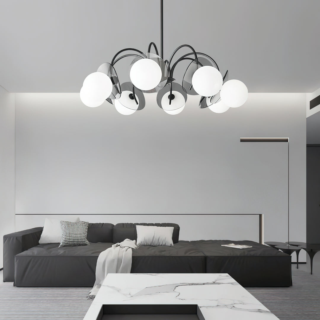 Molecular Spherical Glass Chandelier - Vakkerlight