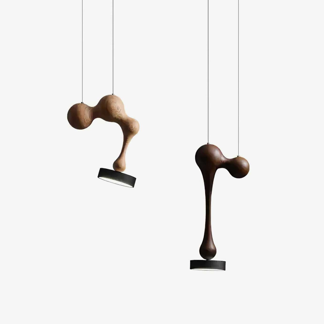 Molecule Wooden Pendant Light - Vakkerlight