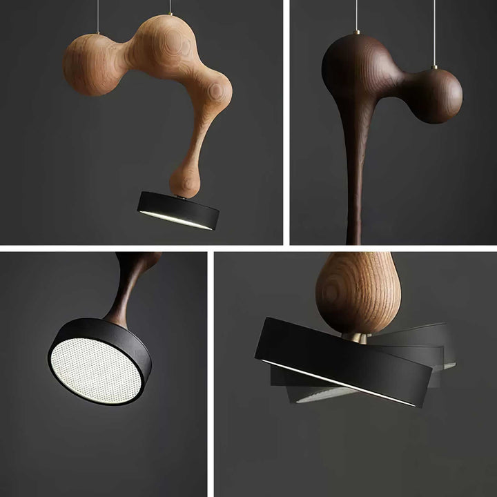 Molecule Wooden Pendant Light - Vakkerlight