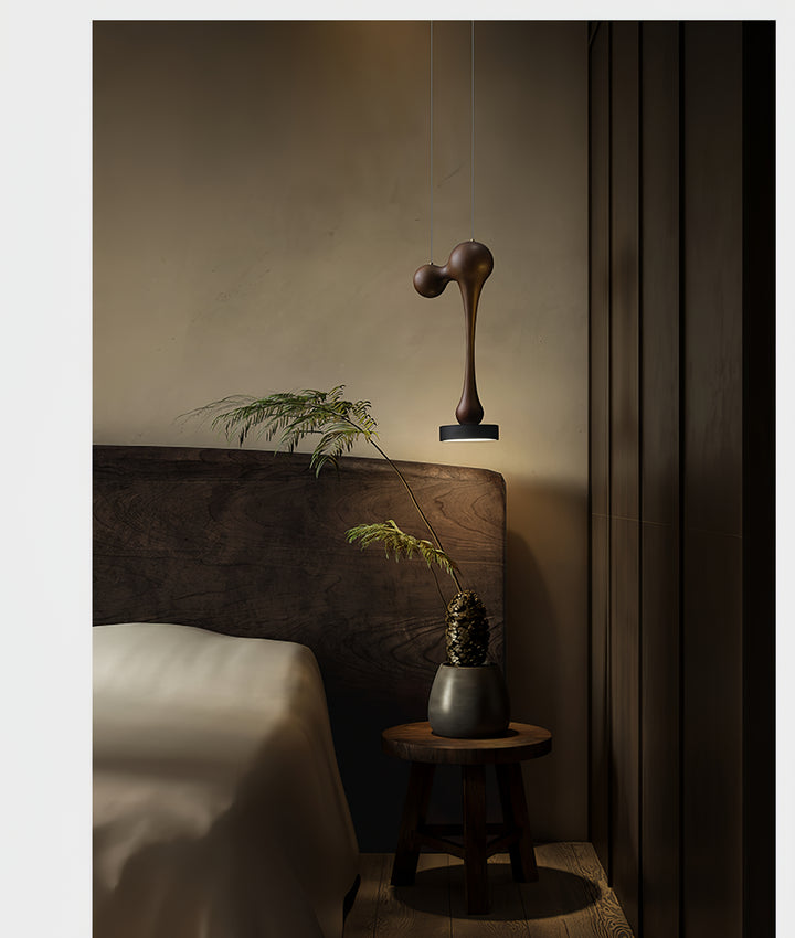 Molecule Wooden Pendant Light - Vakkerlight