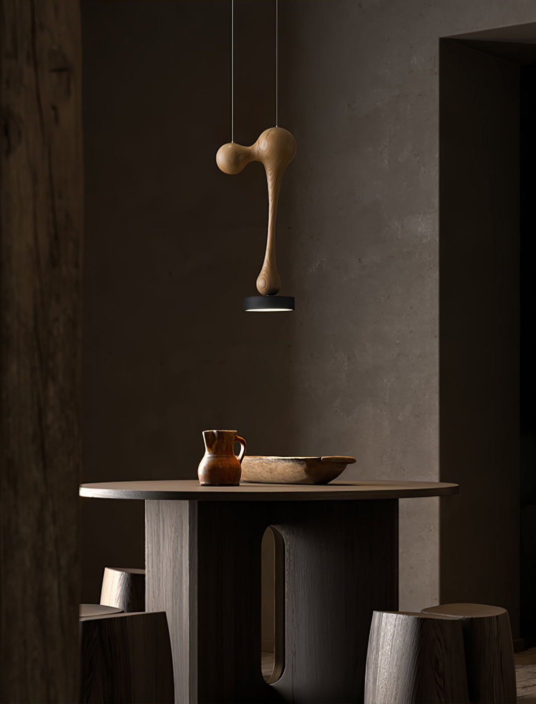 Molecule Wooden Pendant Light - Vakkerlight