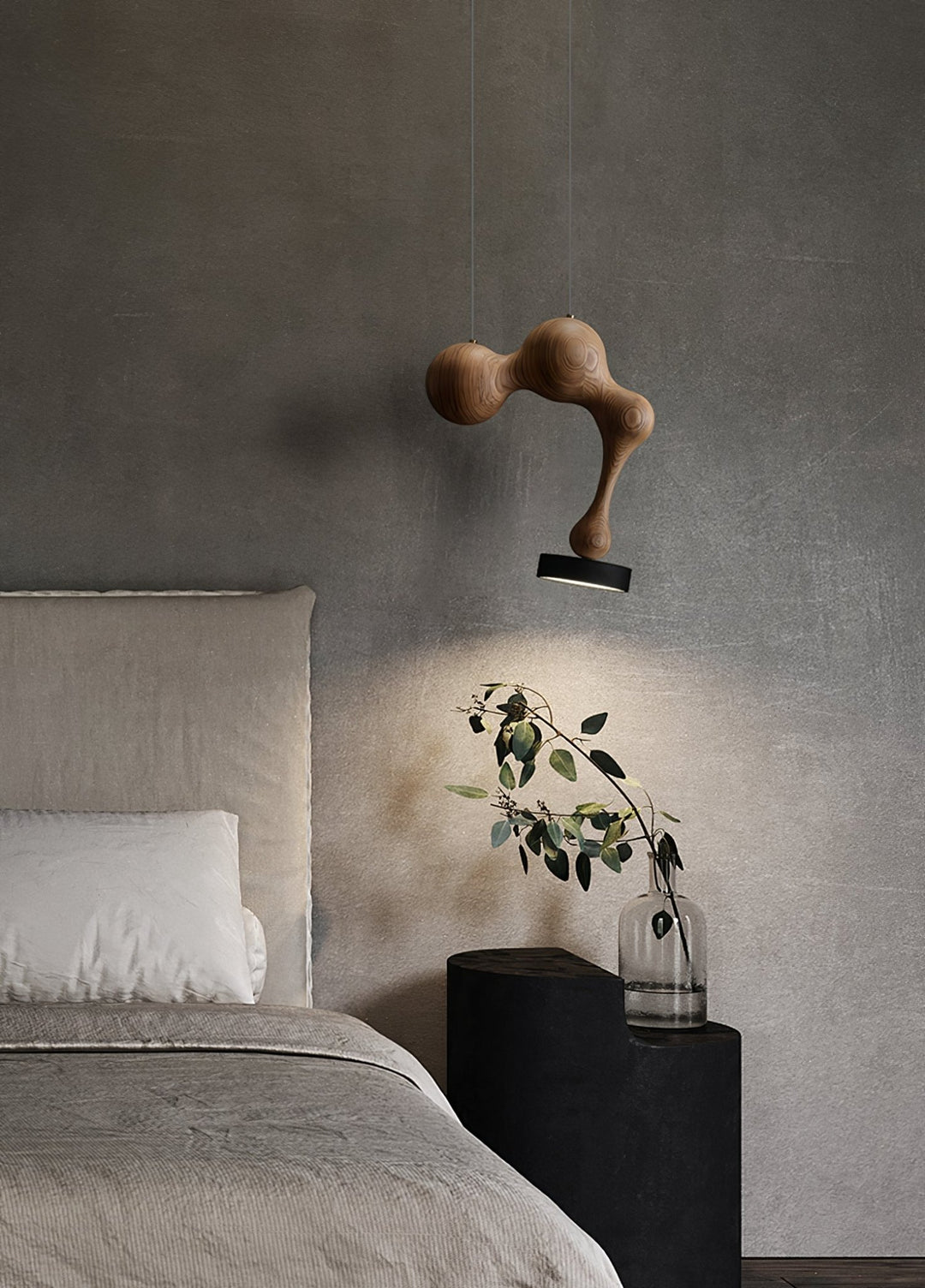 Molecule Wooden Pendant Light - Vakkerlight