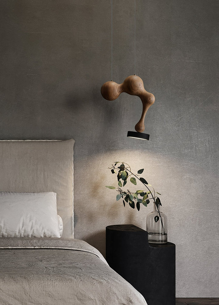 Molecule Wooden Pendant Light - Vakkerlight