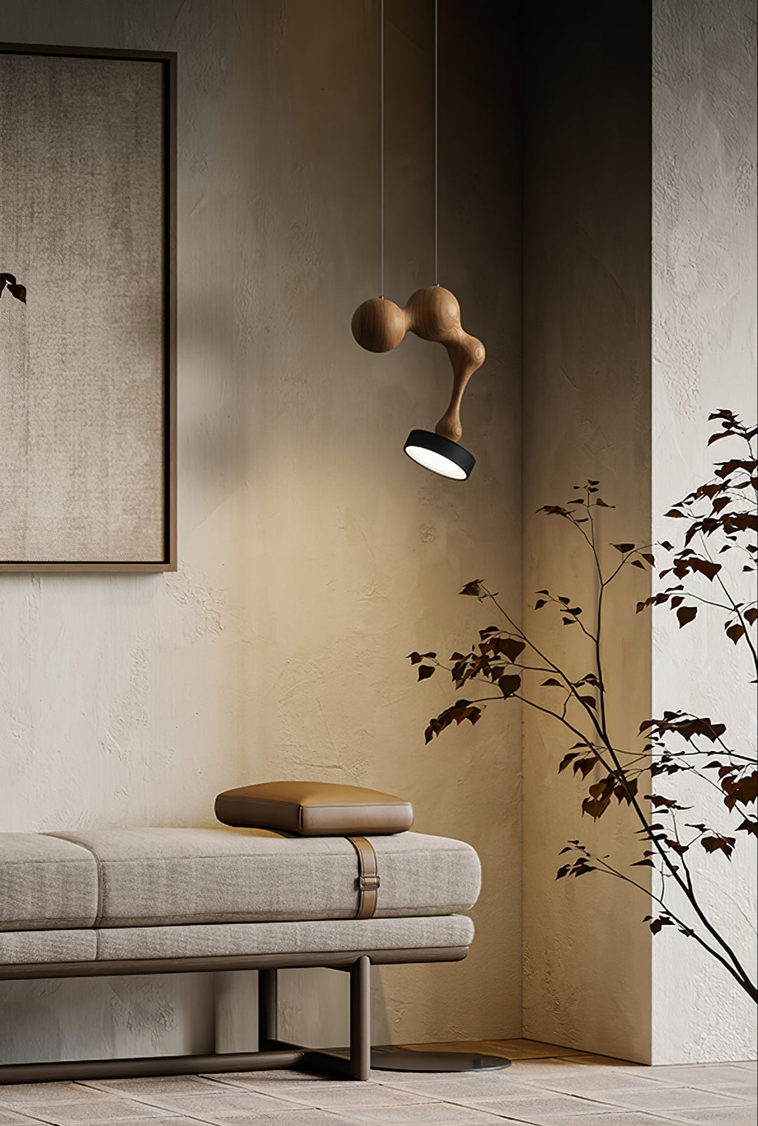 Molecule Wooden Pendant Light - Vakkerlight