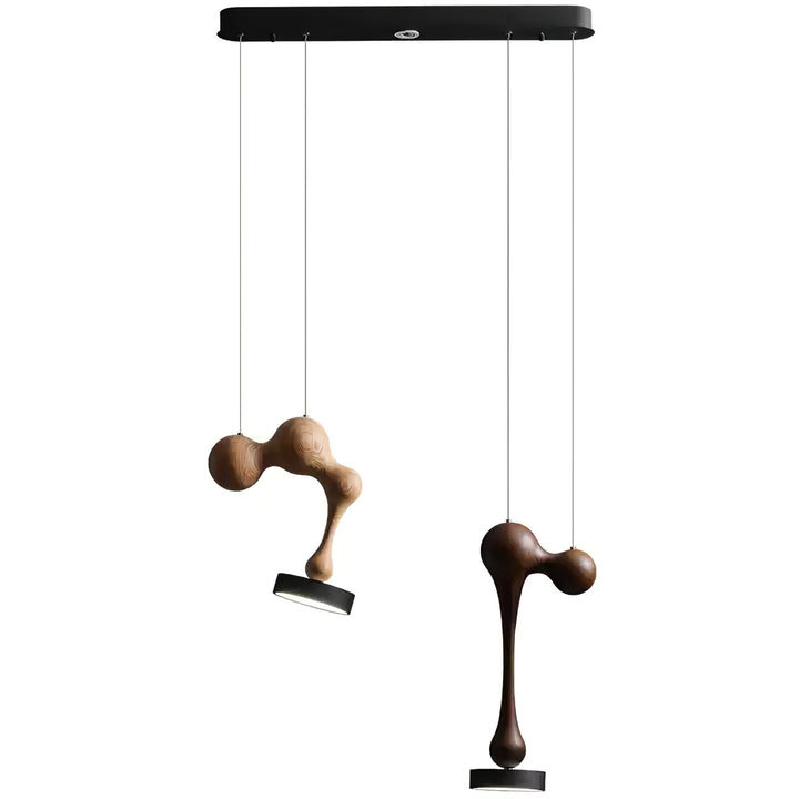 Molecule Wooden Pendant Light - Vakkerlight