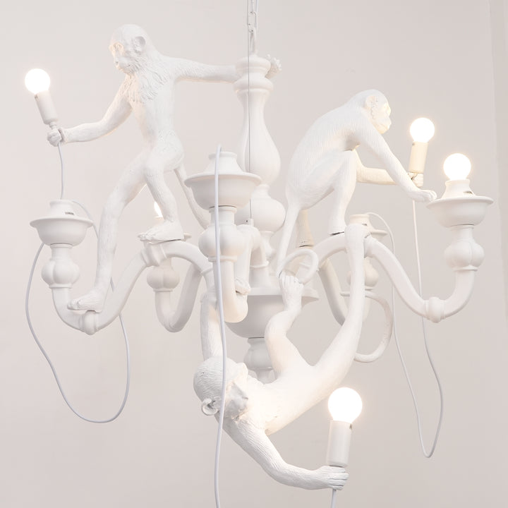 Monkey Chandelier