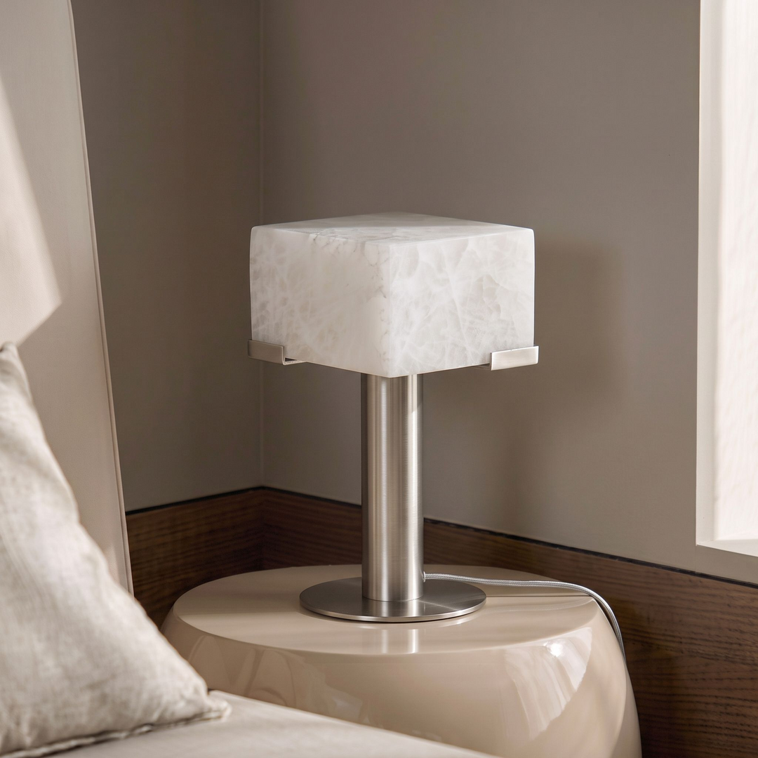 Monolith Alabaster Table Lamp