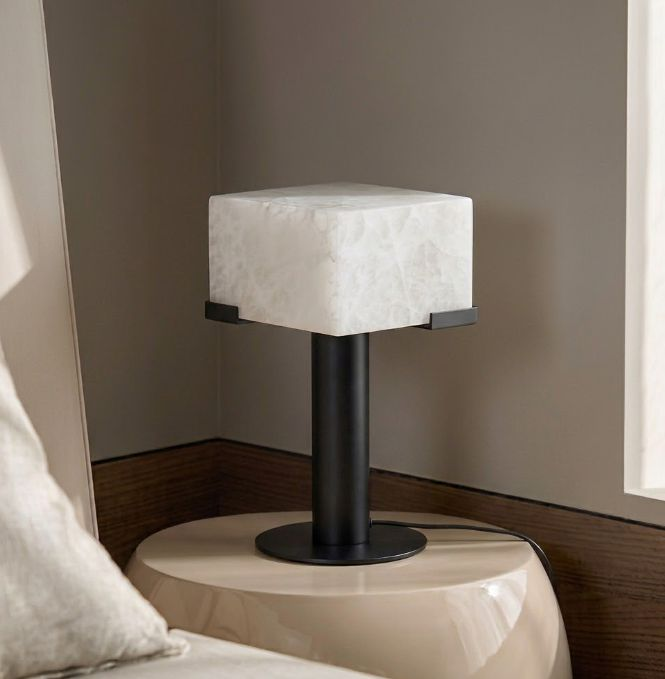 Monolith Alabaster Table Lamp
