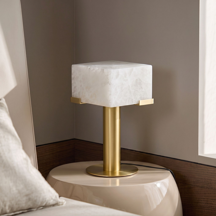 Monolith Alabaster Table Lamp