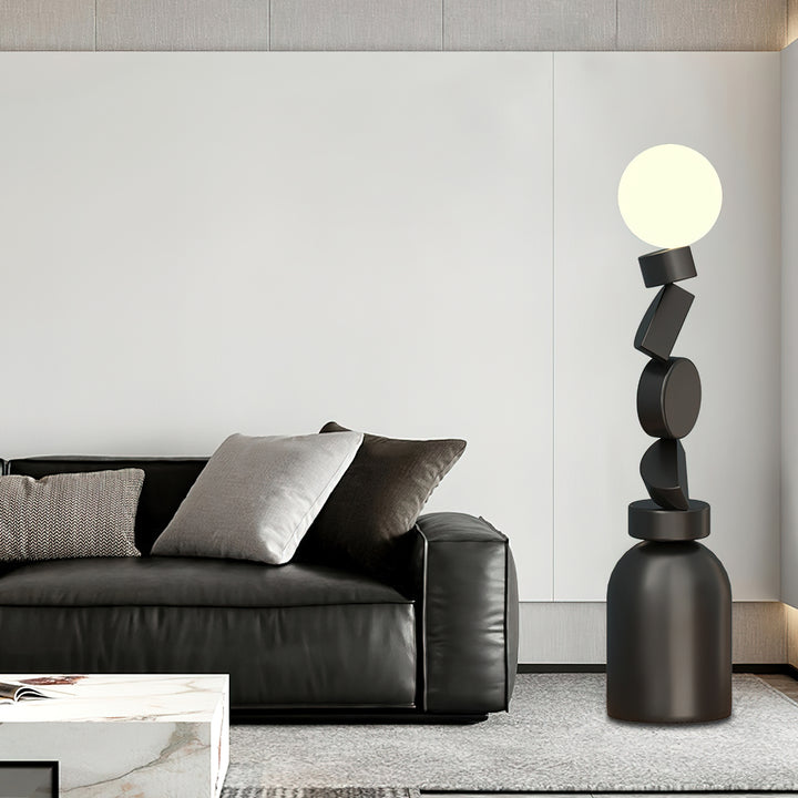 Monolith Cube Floor Lamp - Vakkerlight