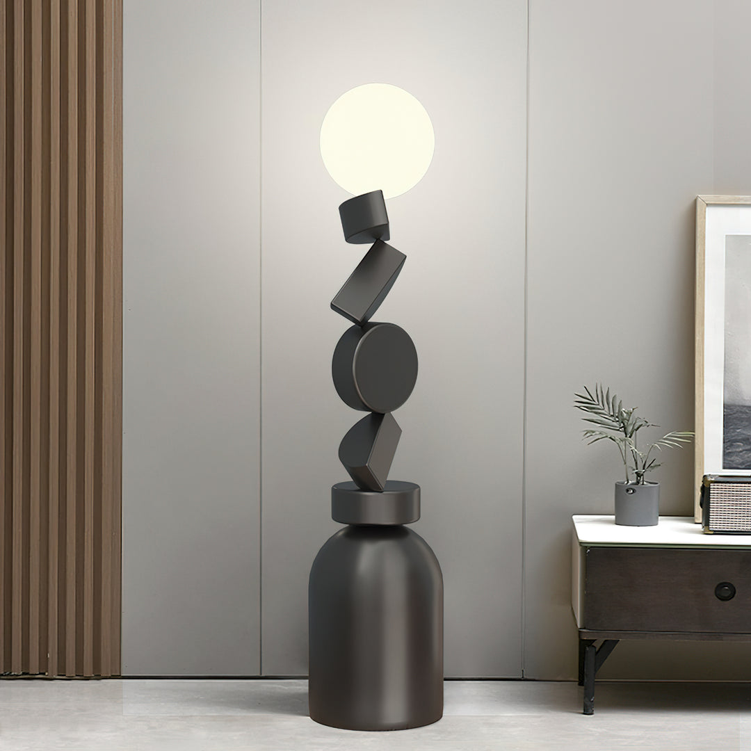 Monolith Cube Floor Lamp - Vakkerlight