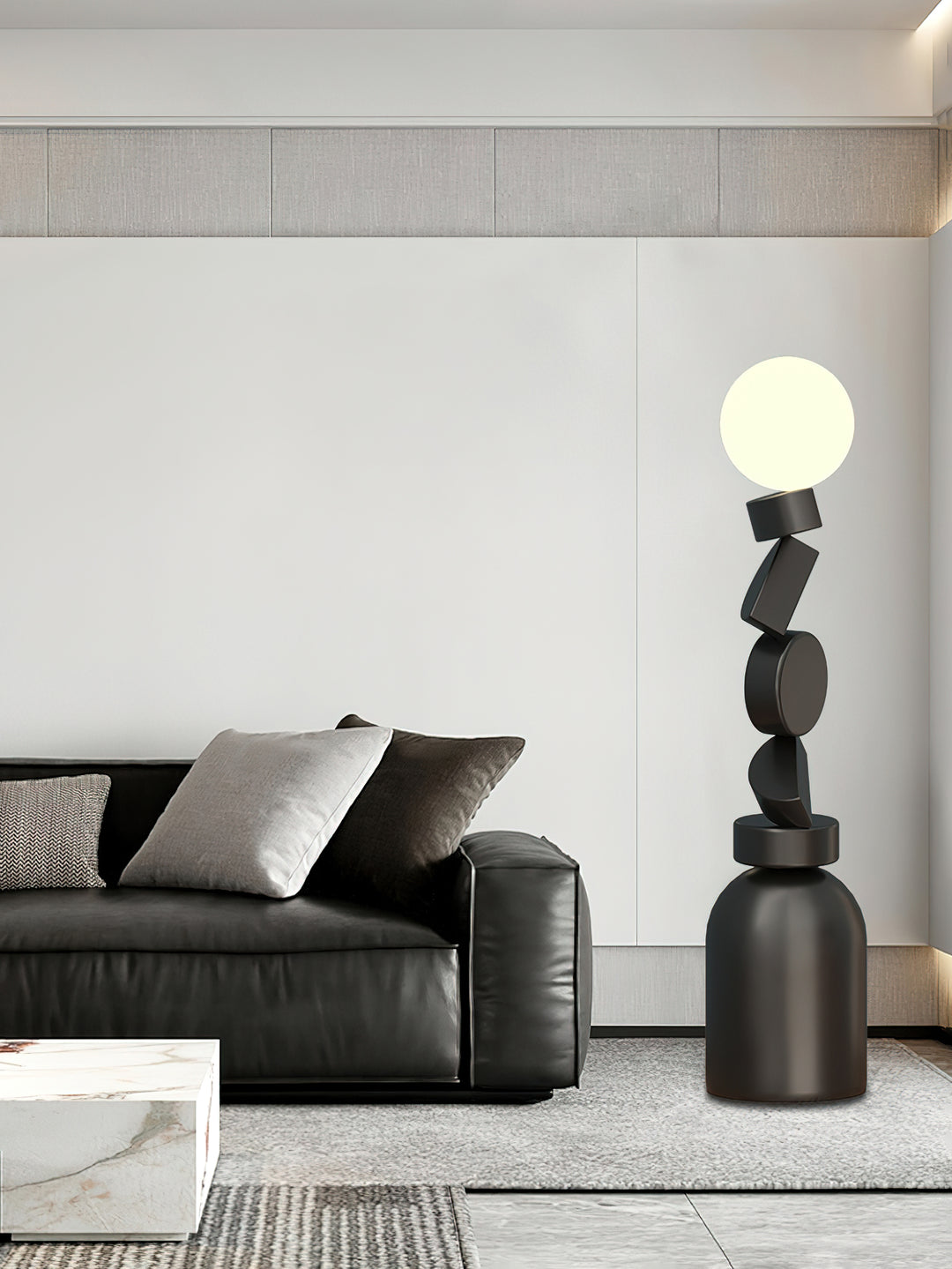 Monolith Cube Floor Lamp - Vakkerlight