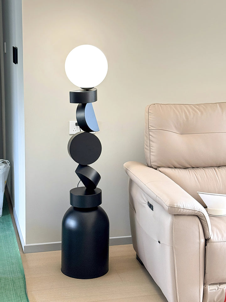 Monolith Cube Floor Lamp - Vakkerlight