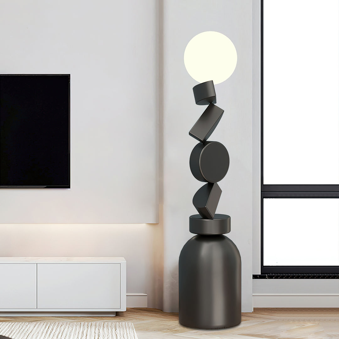 Monolith Cube Floor Lamp - Vakkerlight