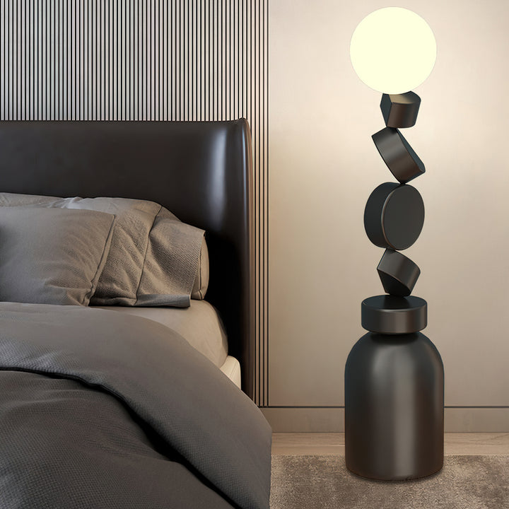 Monolith Cube Floor Lamp - Vakkerlight