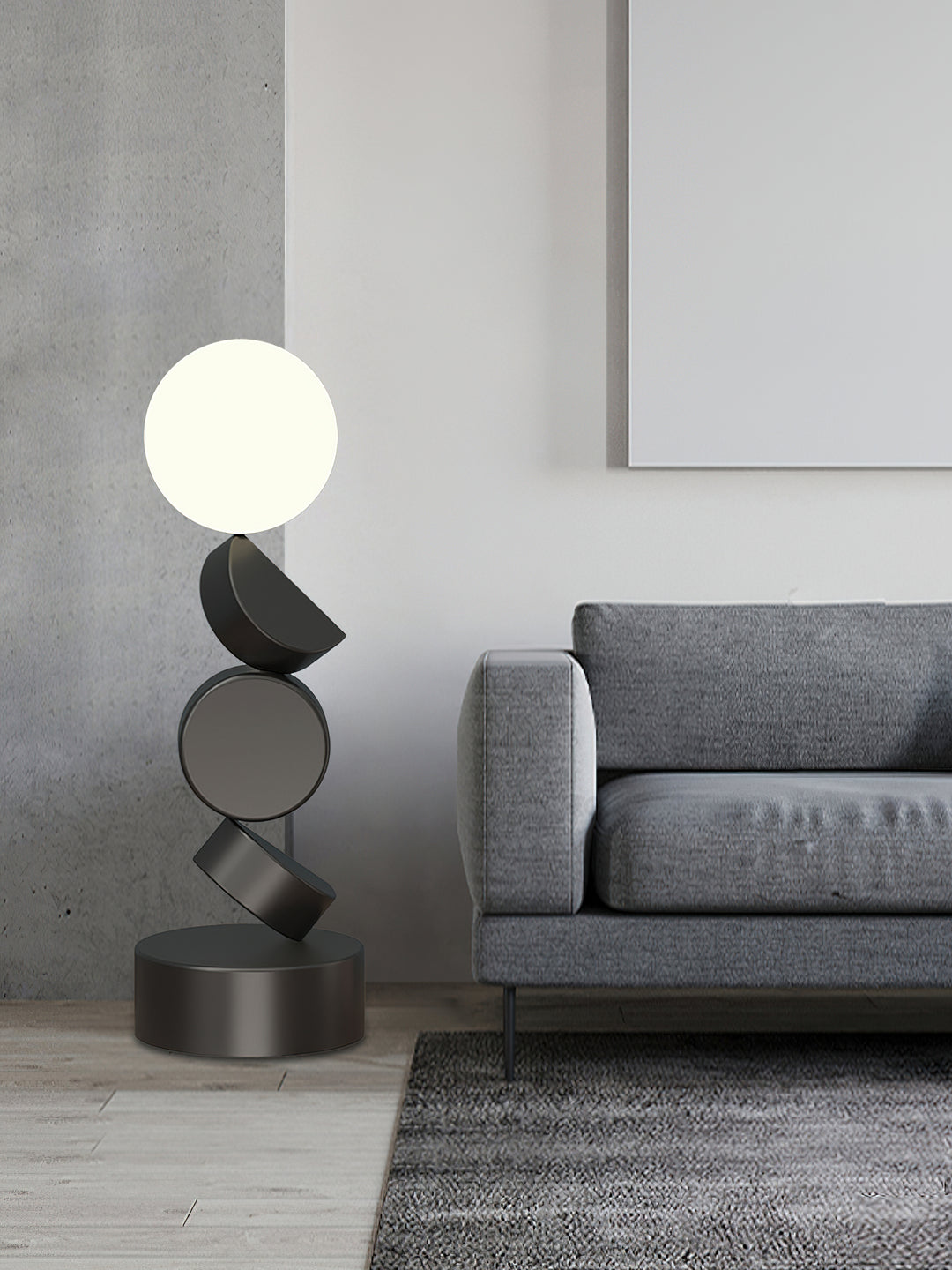 Monolith Cube Floor Lamp - Vakkerlight