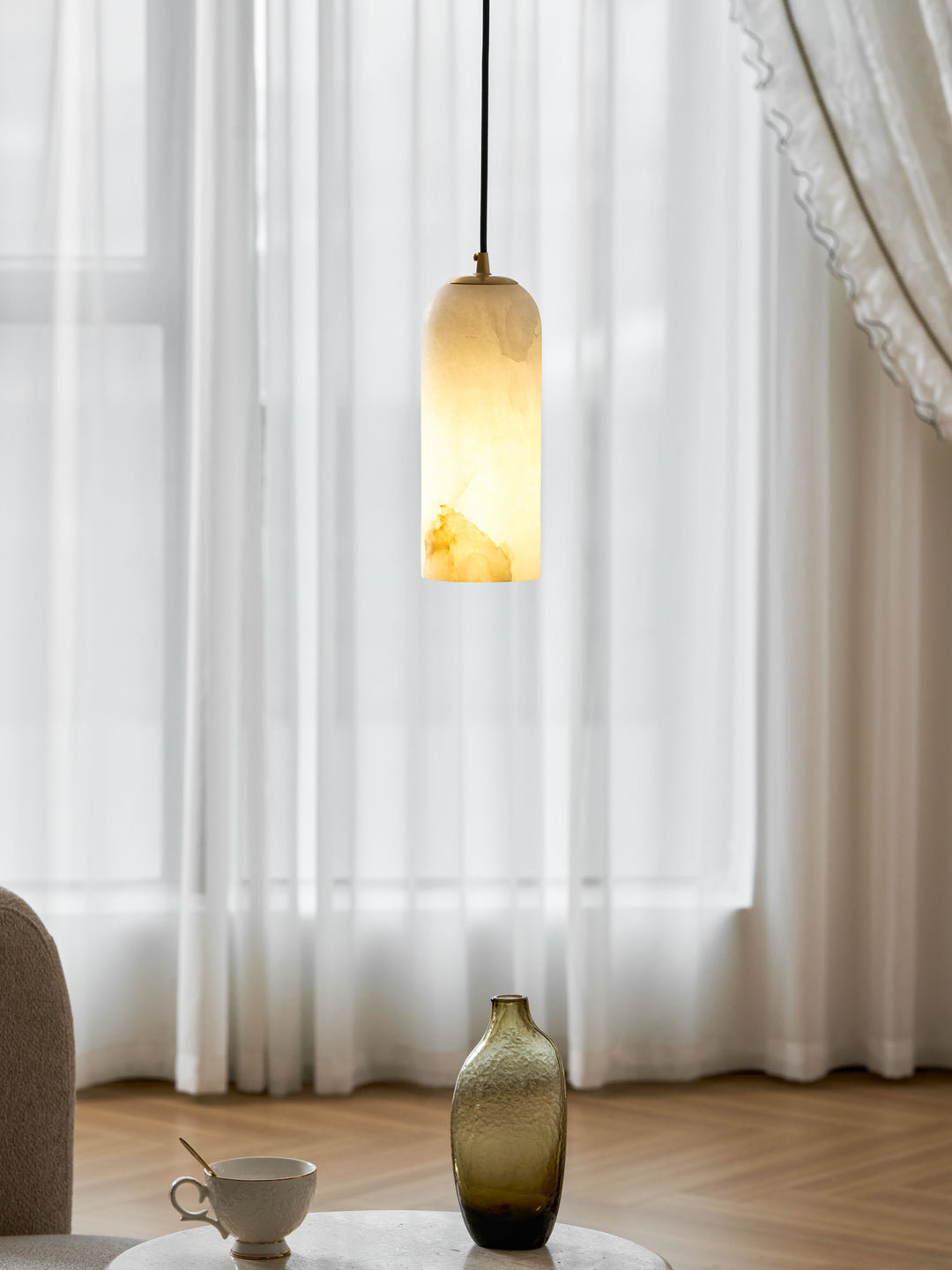 Monty Alabaster Pendant Lamp - Vakkerlight