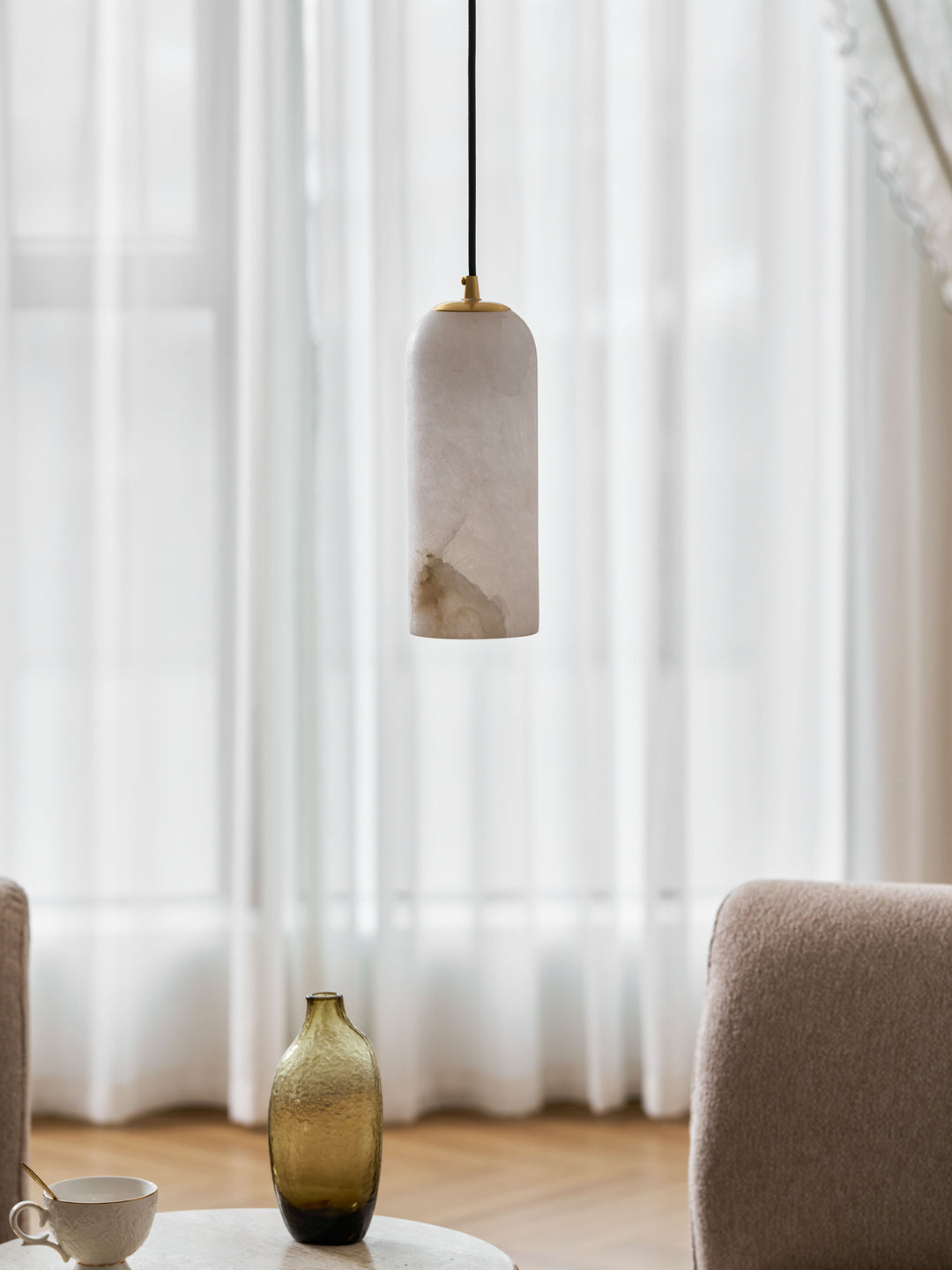 Monty Alabaster Pendant Lamp - Vakkerlight