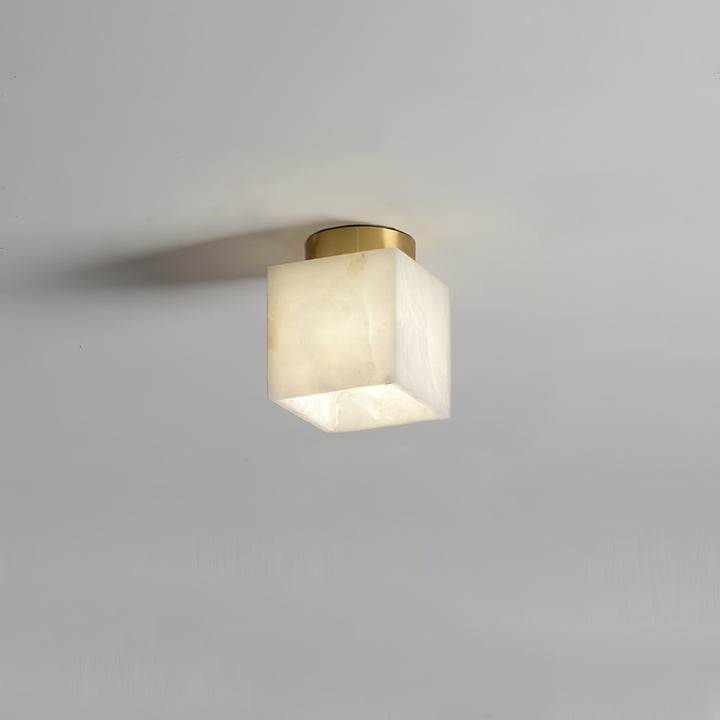 Moon Alabaster Ceiling Light