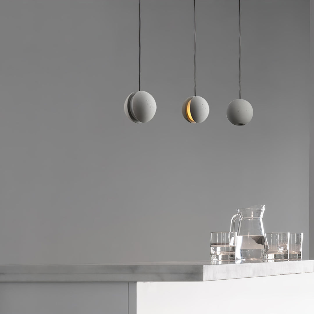 Moon Concrete Pendant Lamp