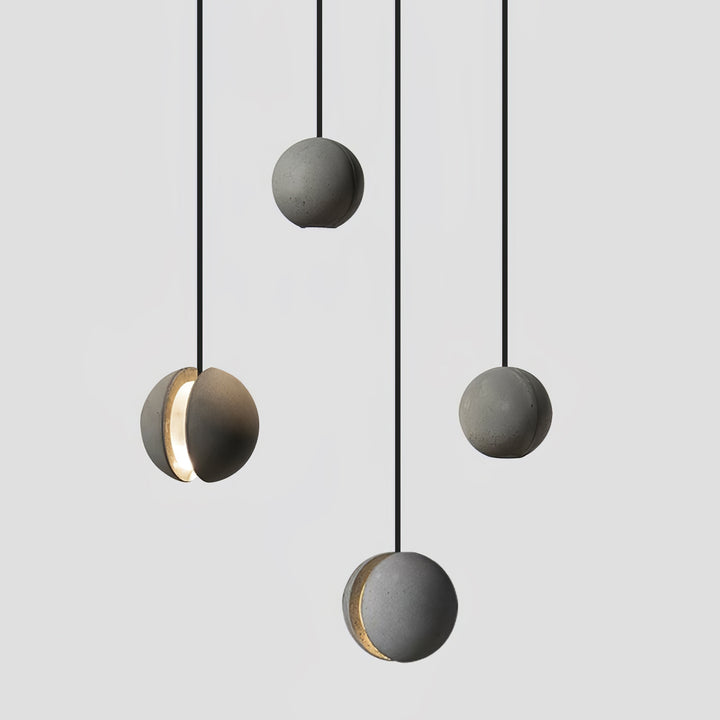 Moon Concrete Pendant Lamp