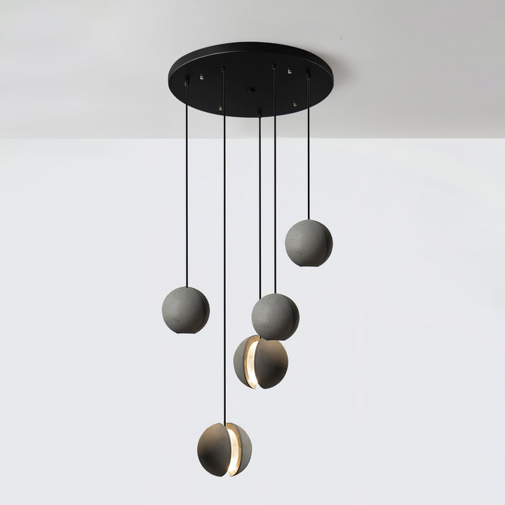 Moon Concrete Pendant Lamp