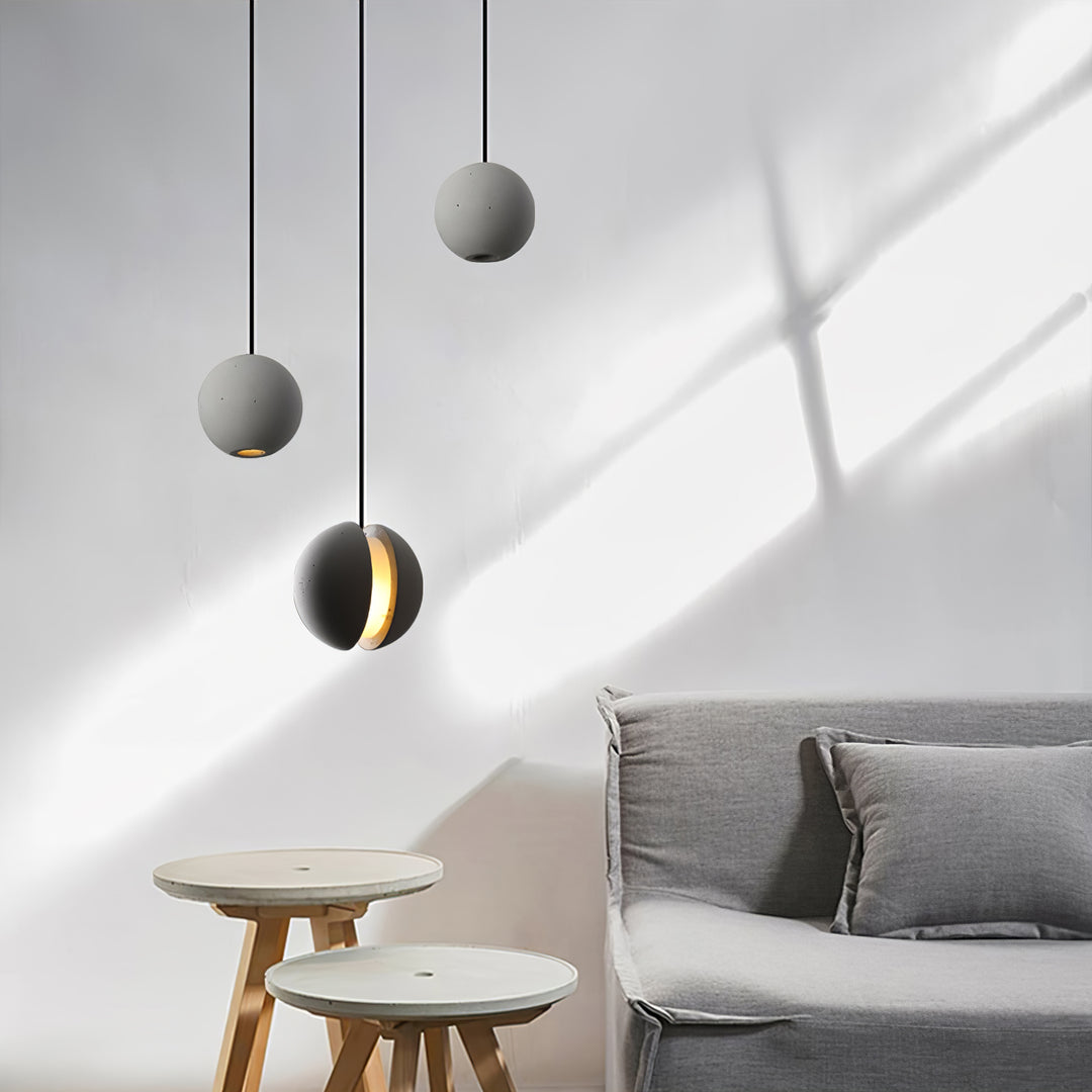 Moon Concrete Pendant Lamp