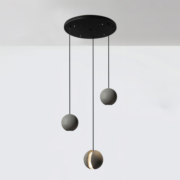 Moon Concrete Pendant Lamp