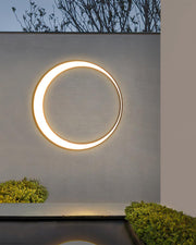Moon Outdoor Wall Lamp