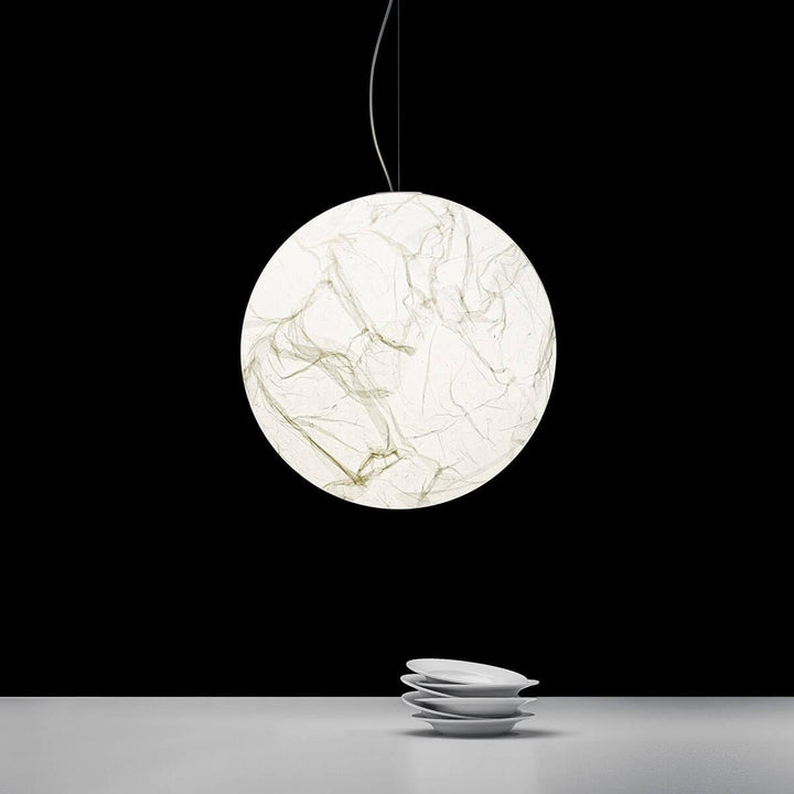 Moon Silk Pendant Lamp - Vakkerlight