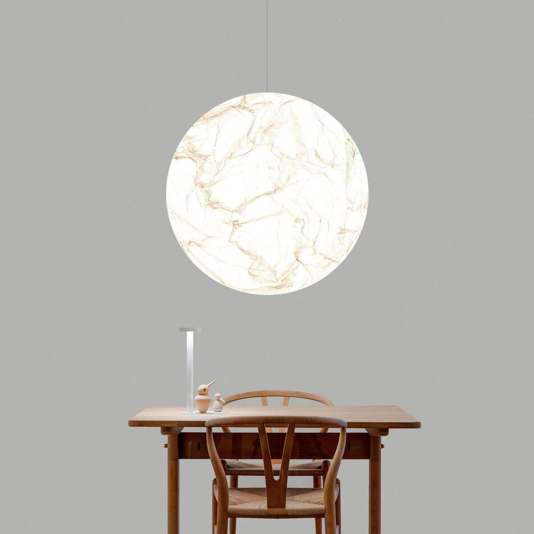 Moon Silk Pendant Lamp - Vakkerlight