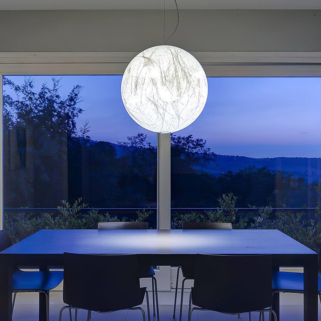 Moon Silk Pendant Lamp - Vakkerlight