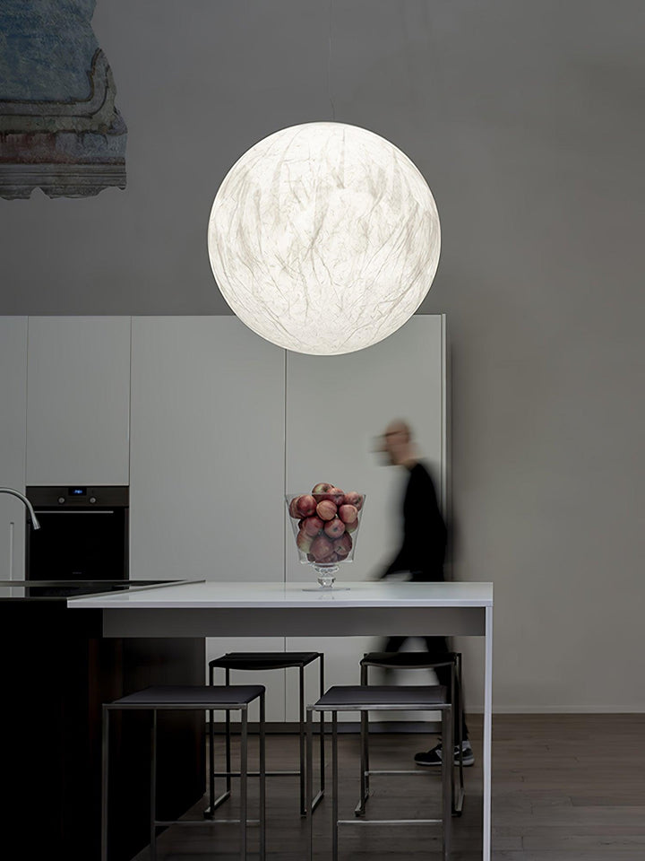 Moon Silk Pendant Lamp - Vakkerlight