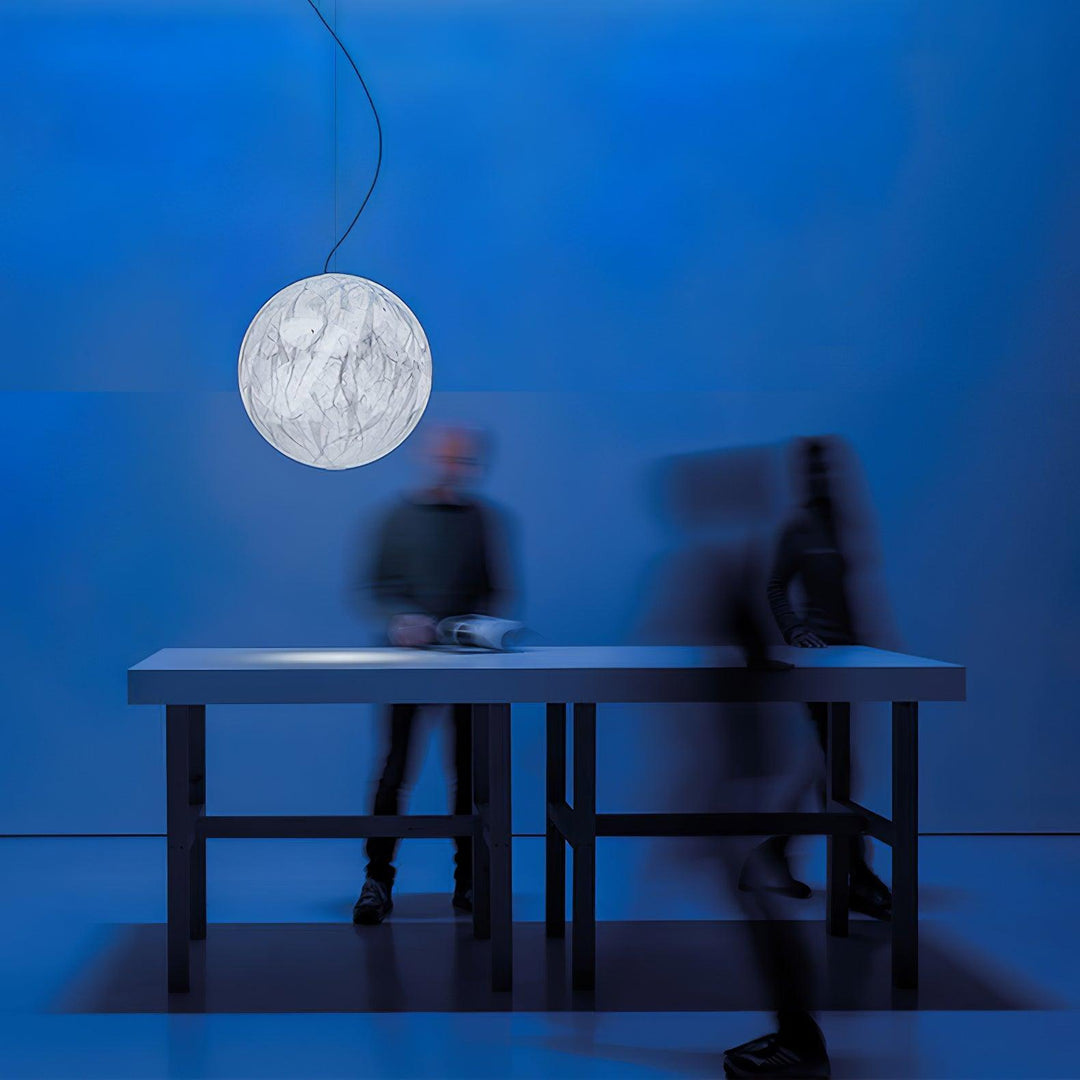 Moon Silk Pendant Lamp - Vakkerlight