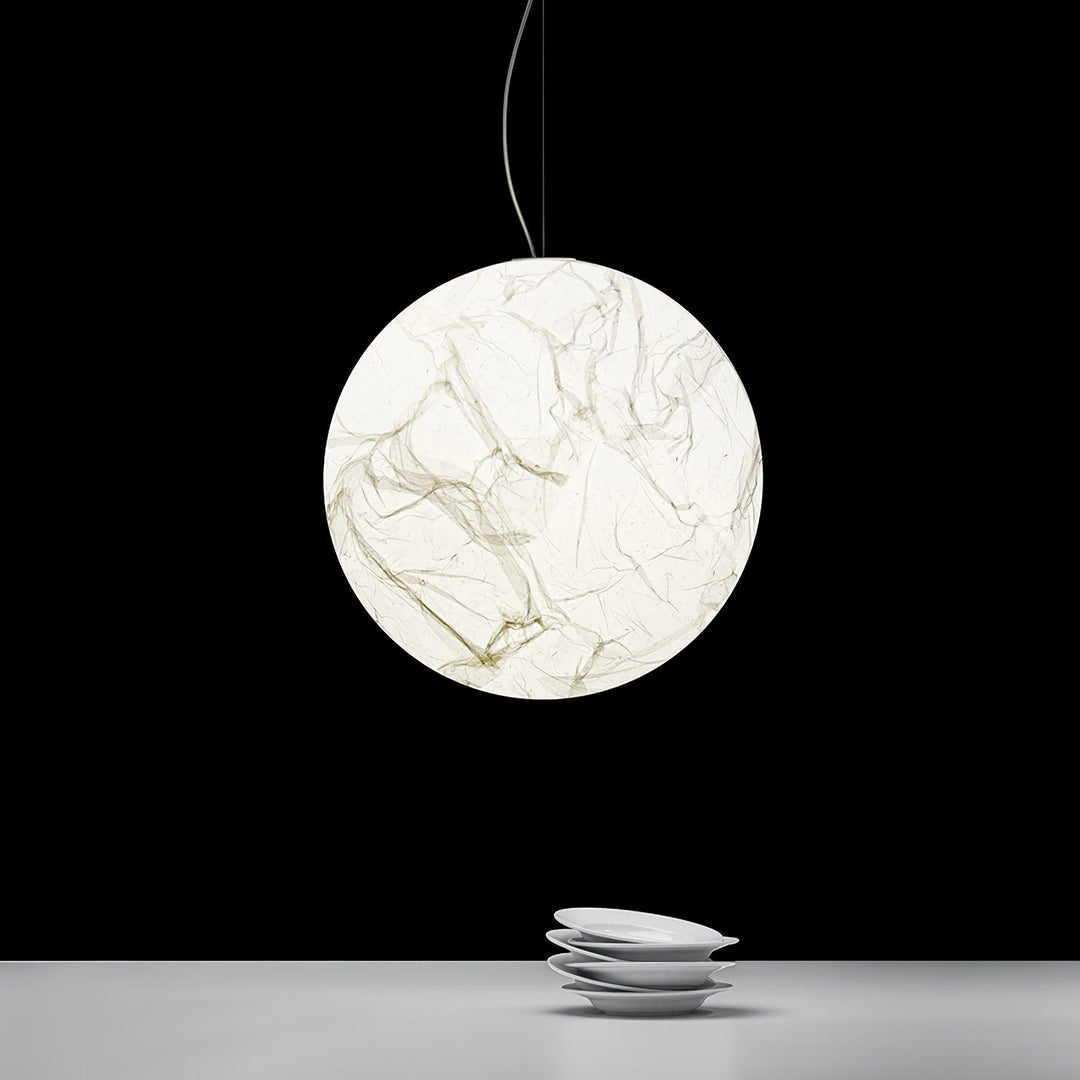 Moon Silk Pendant Lamp - Vakkerlight