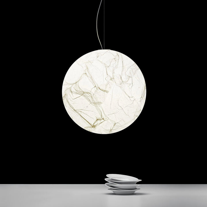 Moon Silk Pendant Lamp - Vakkerlight