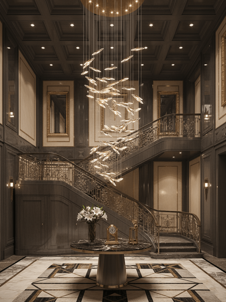 Moonlight Whispers Chandelier - Vakkerlight