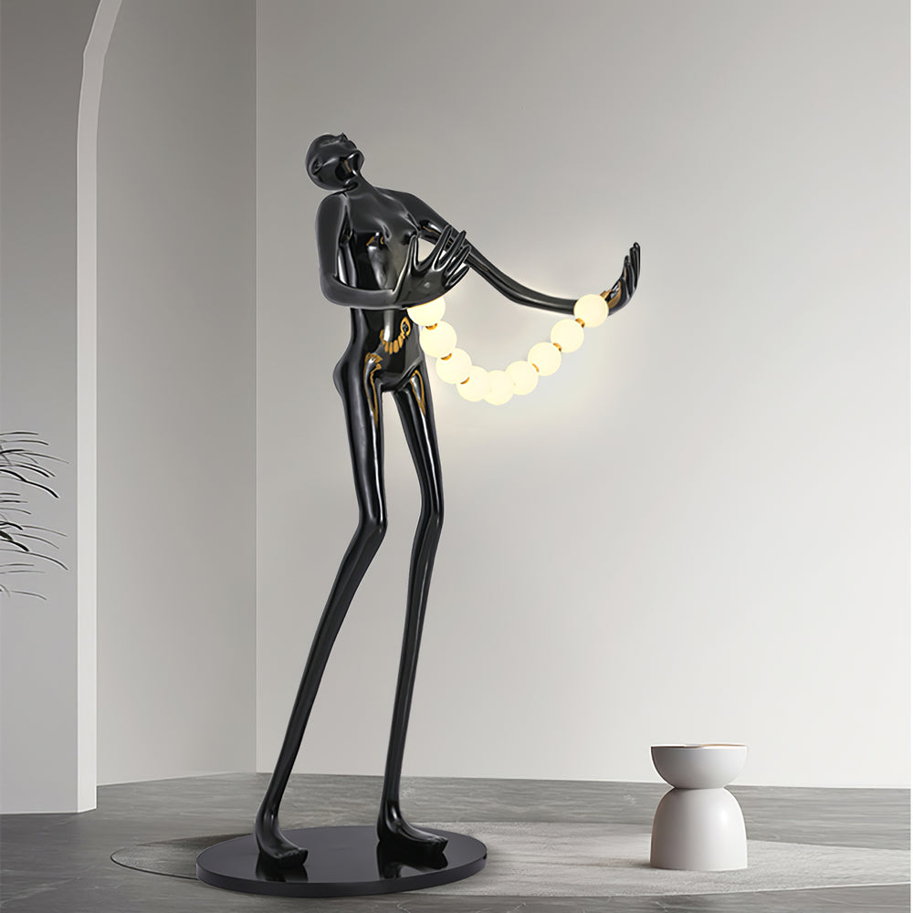 Orb Juggler Sculpture Floor Lamp - Vakkerlight