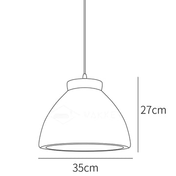 Morphe Pendant Light — Dimension drawings 2