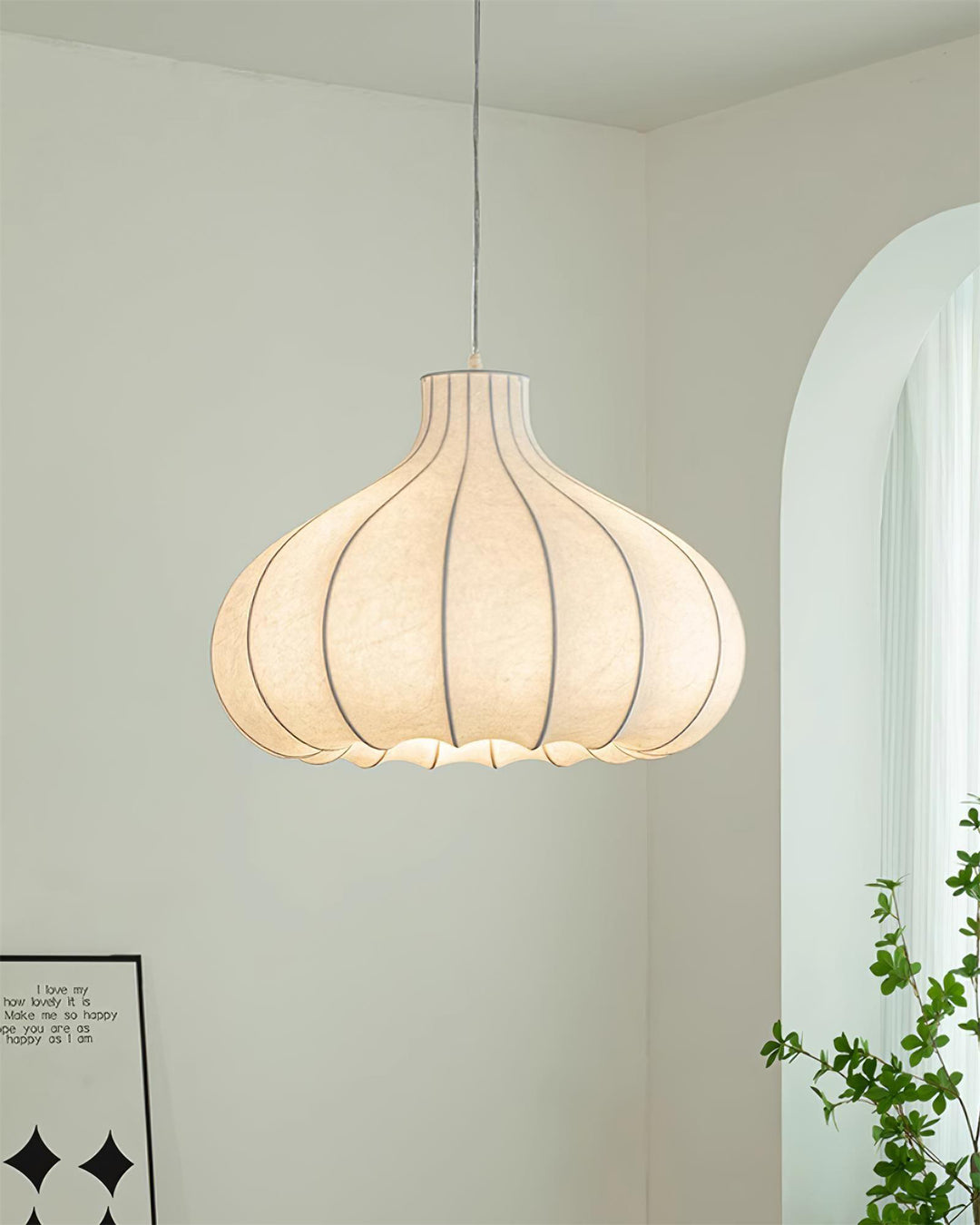 Mosh Silk Pendant Lamp - Vakkerlight