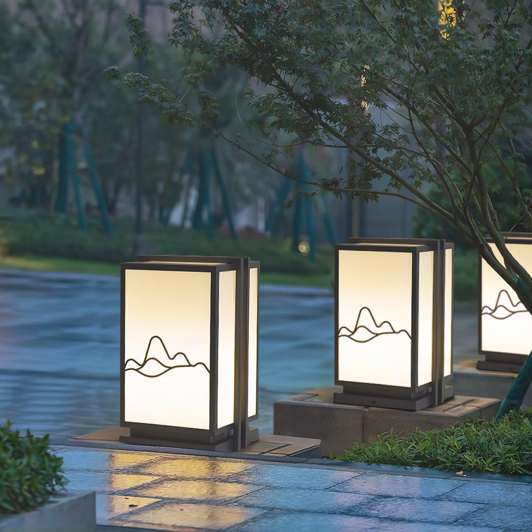 Mountain Outdoor Post Light - Vakkerlight