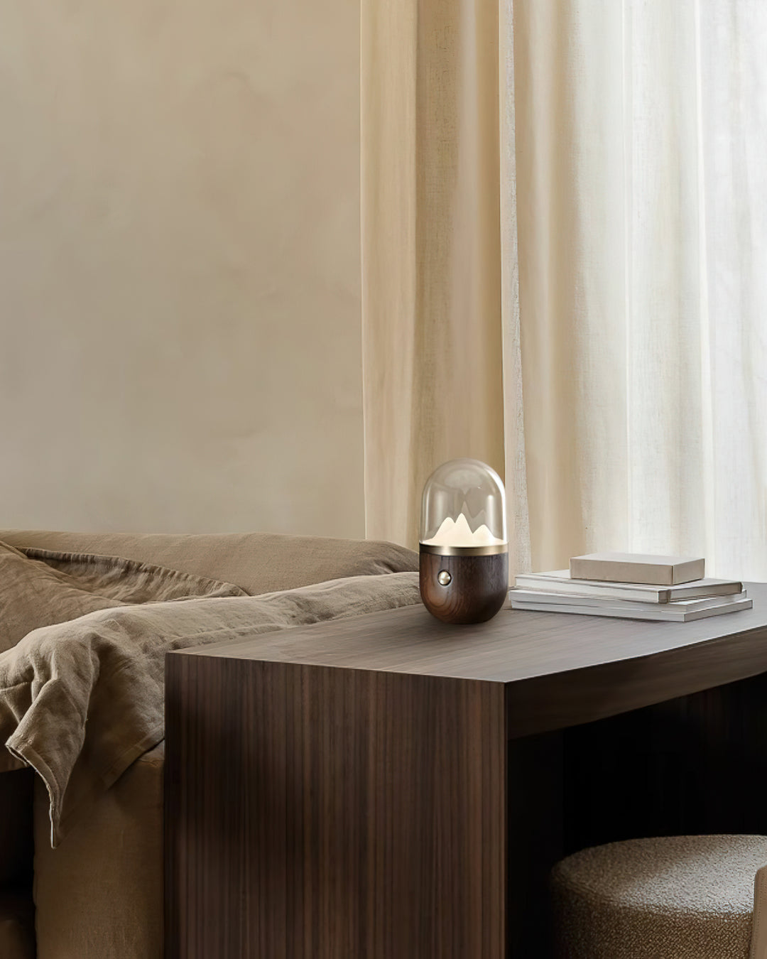 Mountain Peak Night Table Lamp - Vakkerlight