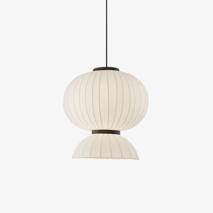 Mulberry Silk Lantern Pendant Light - Vakkerlight