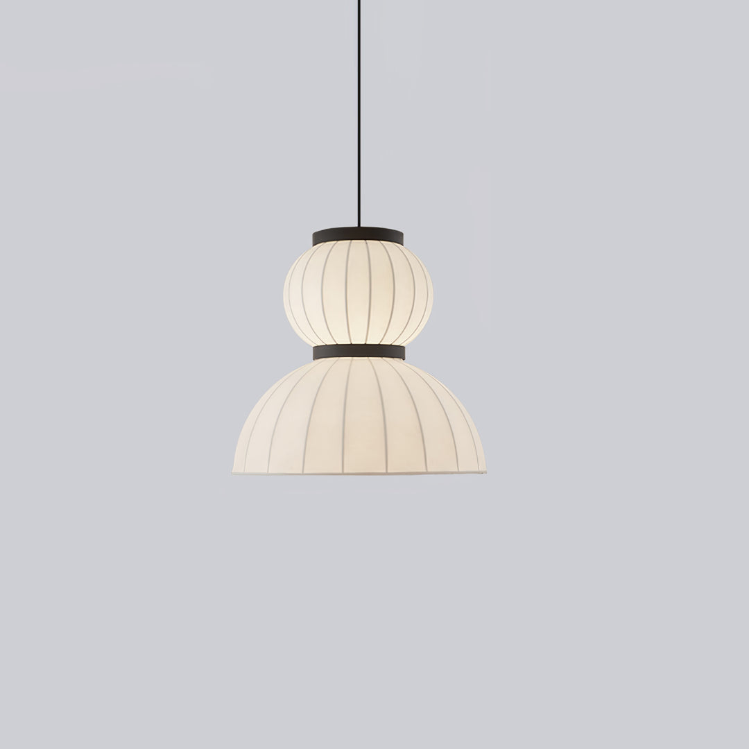 Mulberry Silk Lantern Pendant Light - Vakkerlight