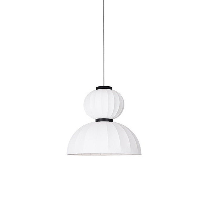 Mulberry Silk Lantern Pendant Light - Vakkerlight