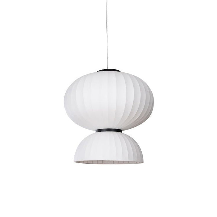 Mulberry Silk Lantern Pendant Light - Vakkerlight